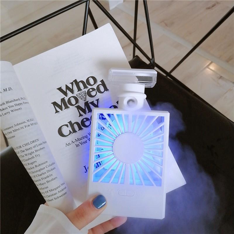 Quạt USB mini cầm tay với đèn LED