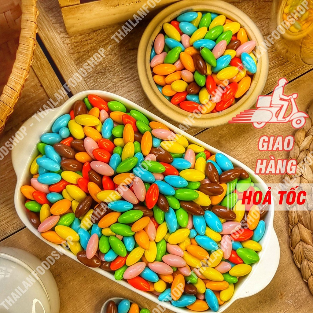 Kẹo Nhộng Socola - Lon 500Gr
