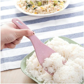 Combo 2 Thìa muôi xới cơm lúa mạch an toàn, chống dính