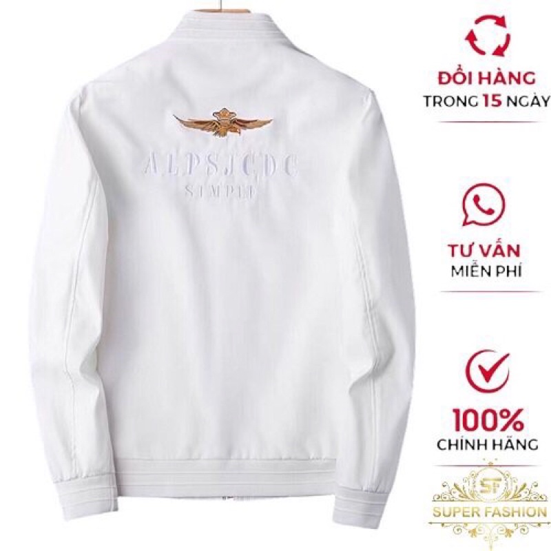 Áo khoác Dù Nam Nữ 2 Lớp Thêu Họa TIết GC 1923 Hot Trend Super Fashion