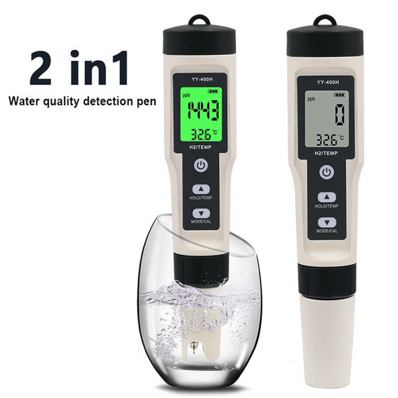 Đồng Hồ Đo Nhiệt Độ Nước 2 Trong 1 H2