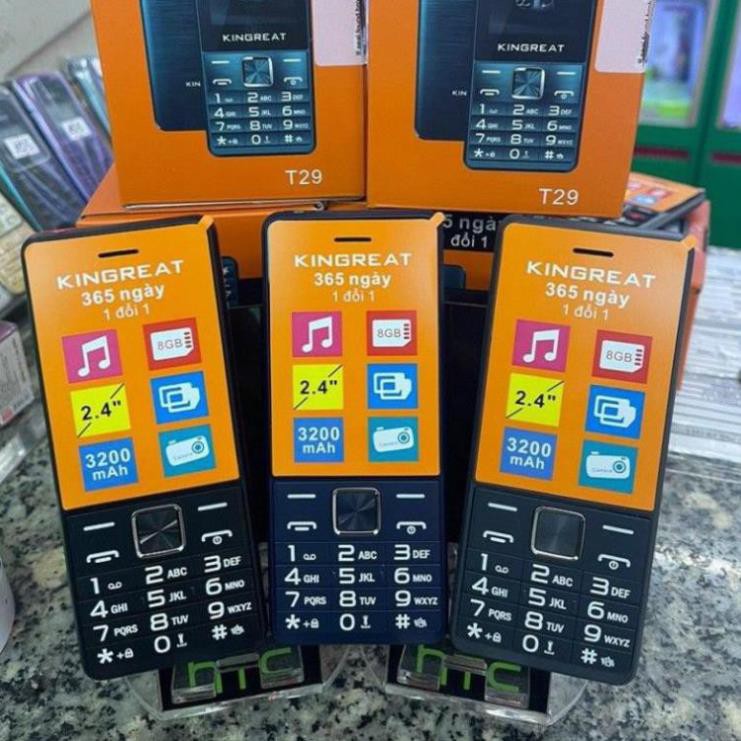 [XK][FREESHIP] ĐIỆN THOẠI KINGREAT 2 SIM T28, T29 FULLBOX (MÀN HÌNH LỚN, PIN TRÂU) [HCM]