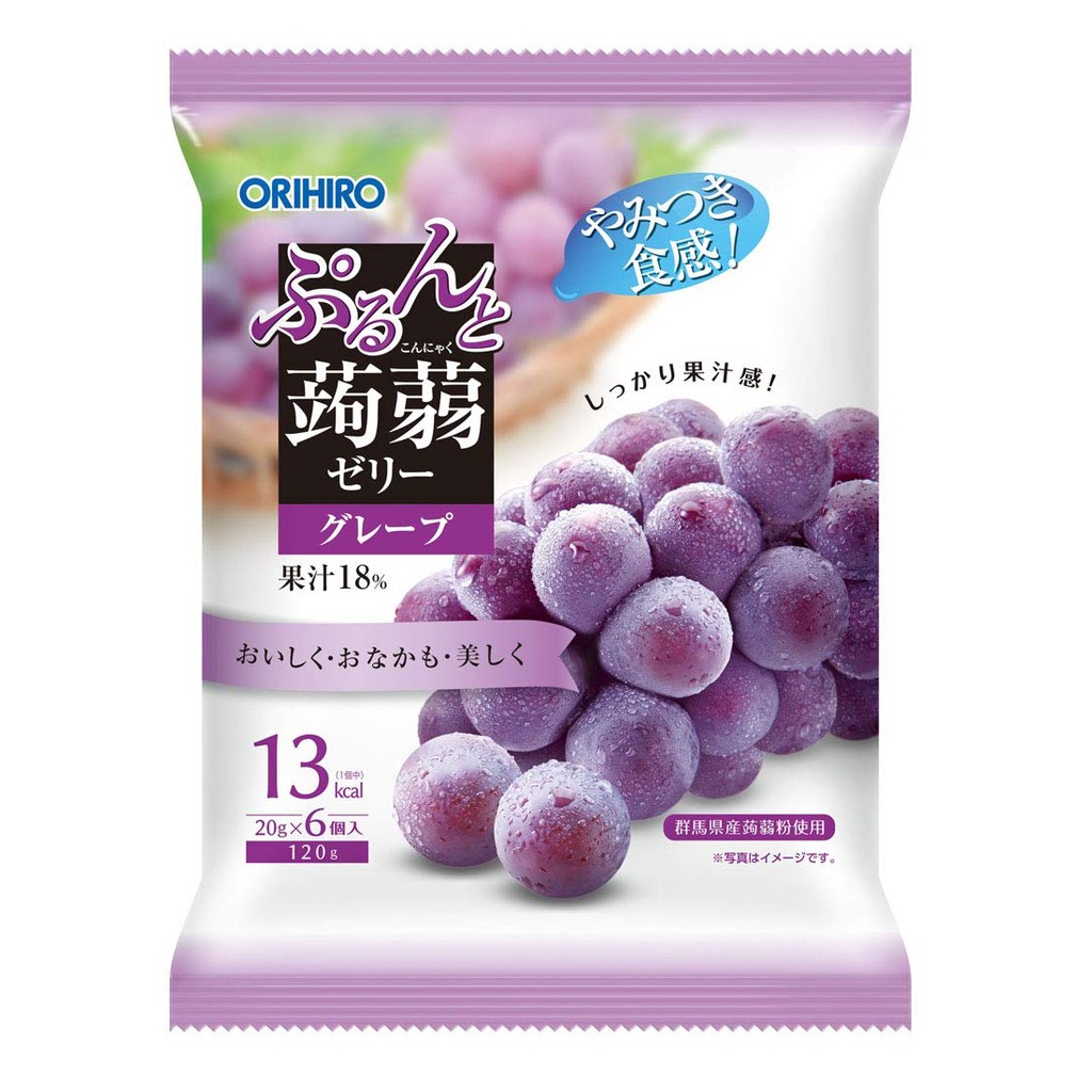 Kẹo thạch Orihiro vị Nho tím