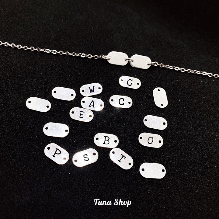 [HÀNG THIẾT KẾ] ẢNH THẬT- Vòng tay đôi / Lắc tay được thiết kế theo yêu cầu Bạc 925 cao cấp - TUNASHOP Trang sức bạc