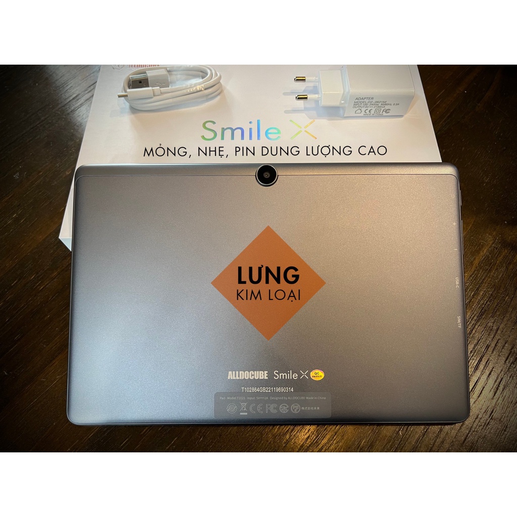 [Hoàn 200k Xu] Máy Tính Bảng Alldocube Smile X => Màn FullHD IPS Android 11,Tiger T610 8 Nhân, Ram 4/64G, 2 Sim Nghe Gọi | BigBuy360 - bigbuy360.vn