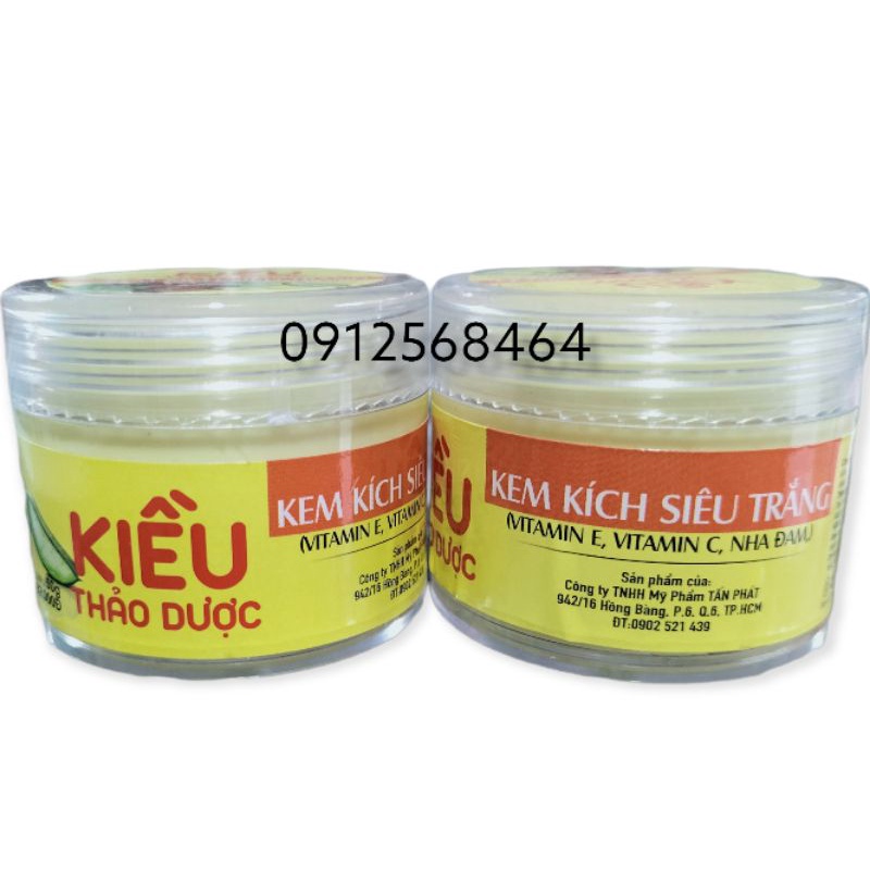 Kem Kích Siêu Trắng Kiều Thảo Dược
