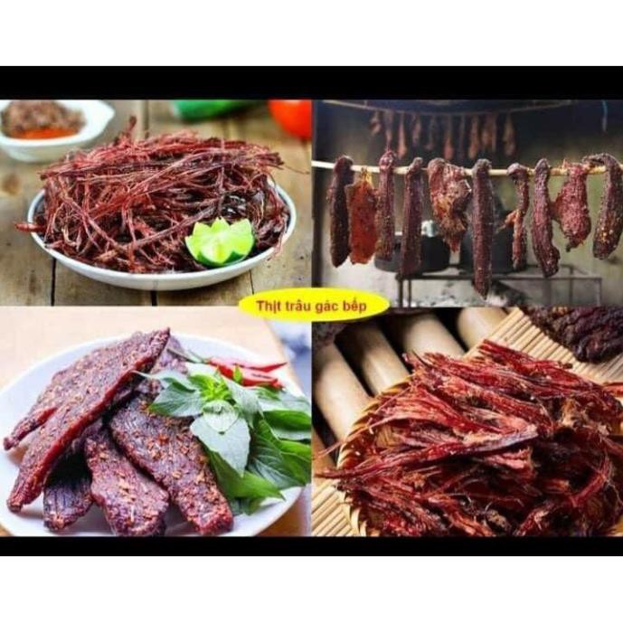 [500g]Thịt trâu gác bếp chuẩn Mường Lò Nghĩa Lộ [Thịt Loại 1][Chẳm chéo ướt người thái] | BigBuy360 - bigbuy360.vn