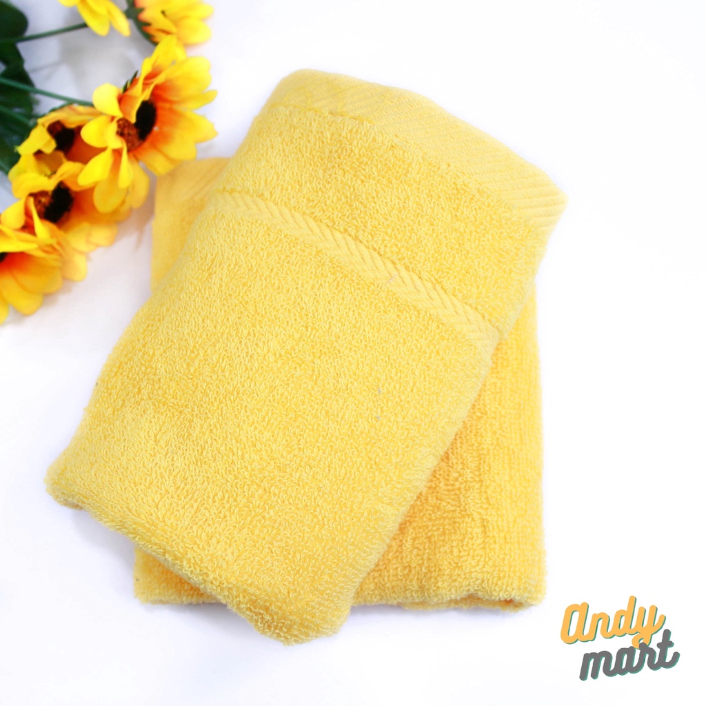 Khăn lau mặt, khăn rửa mặt cotton cao cấp 30x50 dày vừa, mềm mại, thấm hút