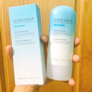 Tẩy da chết Missha Super Aqua Peeling Gel