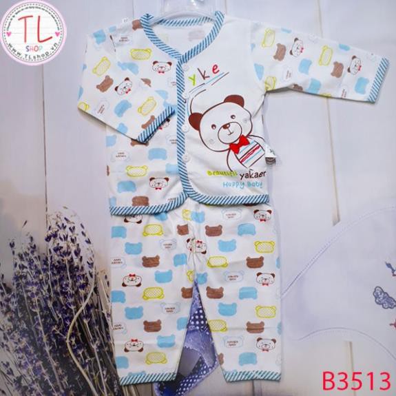 Thời trang trẻ em - Bộ quần áo hình gấu – Quần áo bé trai - Bộ bé trai - Quần áo bé gái - Bộ bé gái