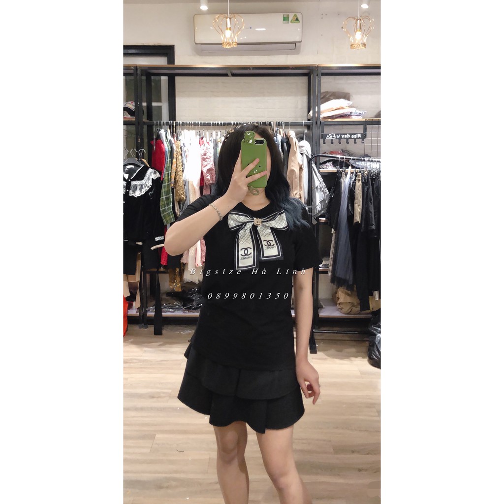 Áo Phông Nơ BigSize ( Đủ size 60-95kg) | BigBuy360 - bigbuy360.vn