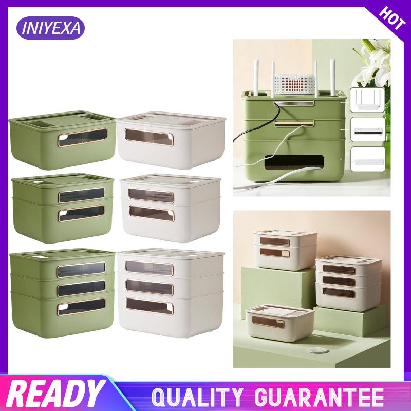 Hộp Đựng Ổ Cắm Bộ Định Tuyến Chống Bụi Cho Phòng Khách | BigBuy360 - bigbuy360.vn