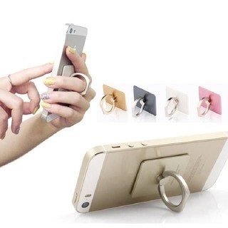 Bộ 2 Giá đỡ điện thoại dạng nhẫn đeo tay iRing Giao màu ngẫu nhiên