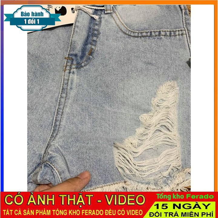 [ xả kho ] HS Quần sooc jeans rách