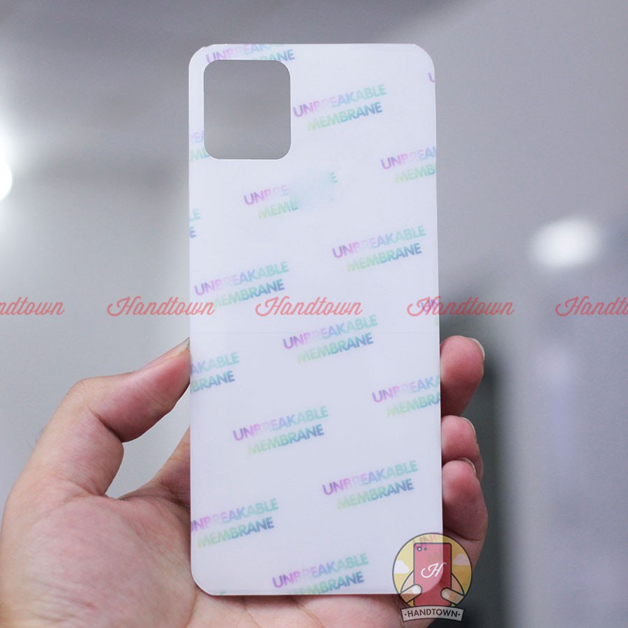 Dán Ppf Mặt Lưng Samsung Galaxy Note 10 / Note 10 Lite / Note 10 Plus Hiệu Ứng Cầu Vồng Không Full Viền