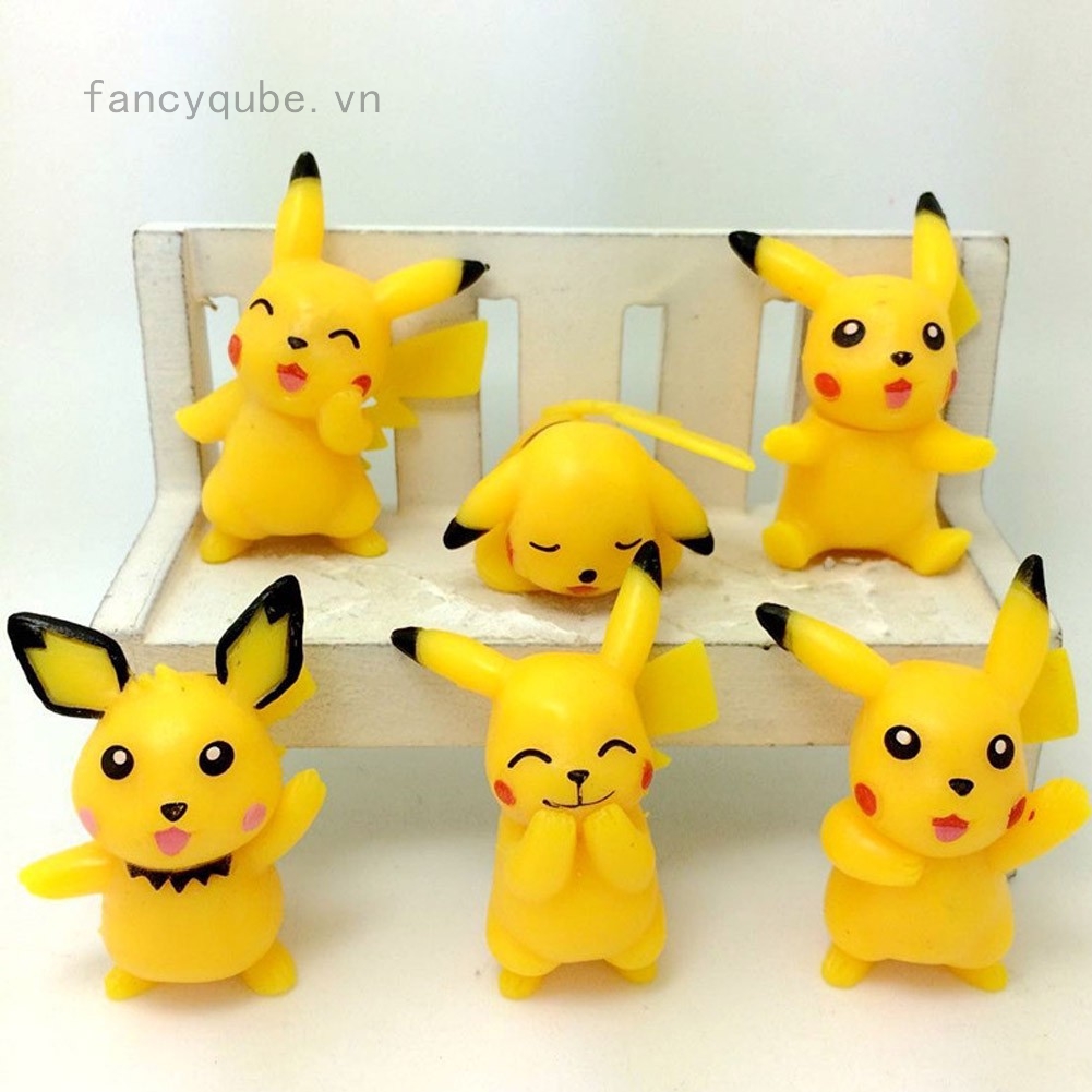 Mô hình Pikachu xinh xắn dùng trang trí nội thất