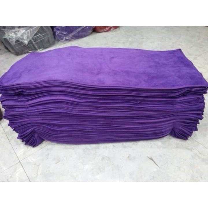 Khăn gội đầu, quấn đầu loại DÀY, siêu thấm nước cho spa và salon tóc, kt 35*75cm