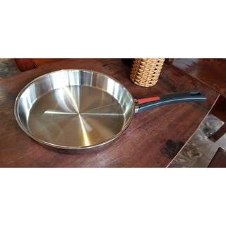 Chảo 3 lớp inox 304, dòng Next Style size 24 - Thương hiệu T&K-Hàng xuất đi USA