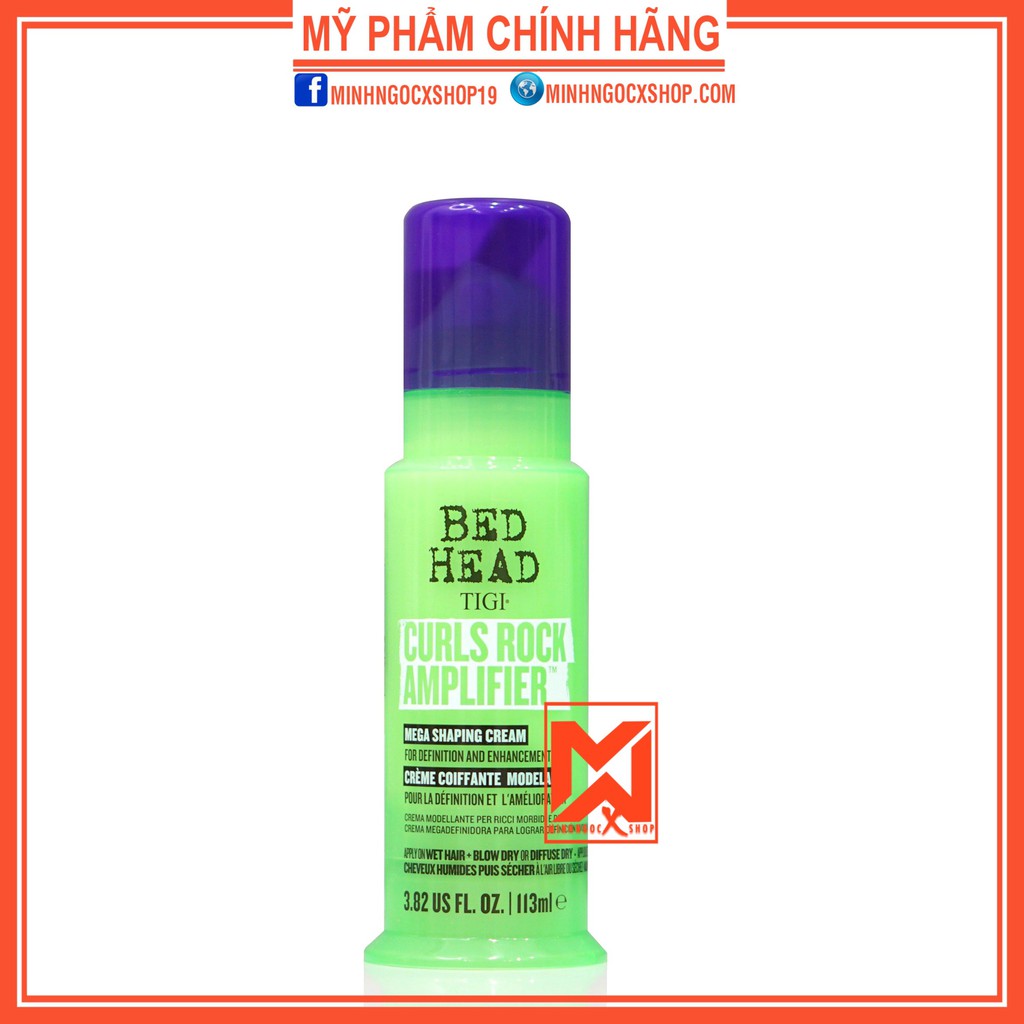 Kem tạo sóng xoăn TIGI CURLS ROCK AMPLIFIER 113ml chính hãng