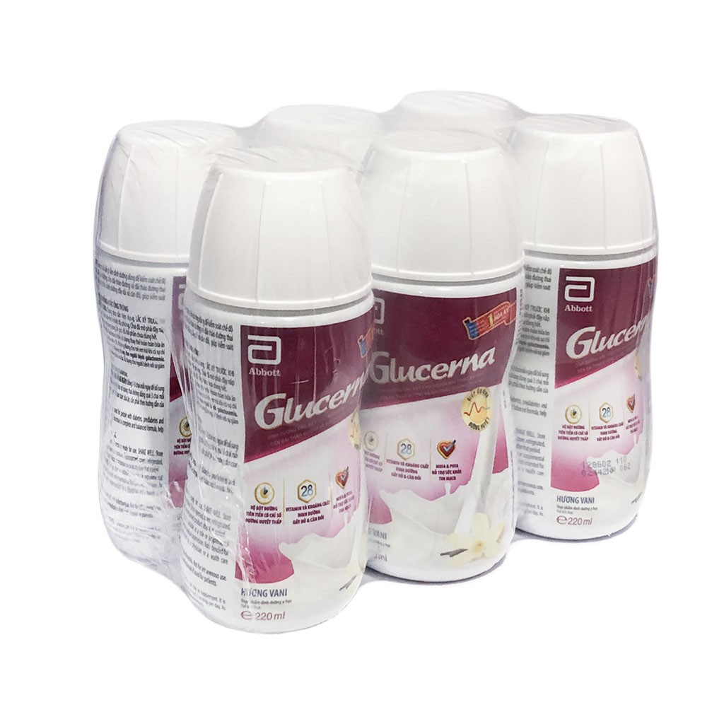 SỮA NƯỚC GLUCERNA VANI 6 x 220ML