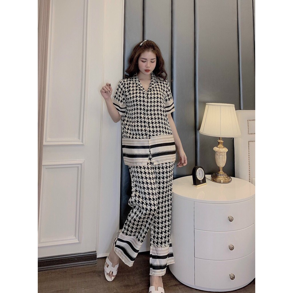 Đồ Bộ Pijama NGẮN tay cực xinh phối quần dài