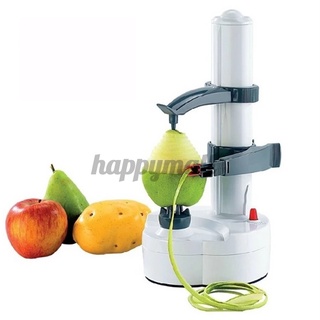 Electric Vegetables Fruit Peeler Automatic Peeling Machine Cutter + 3 Blades