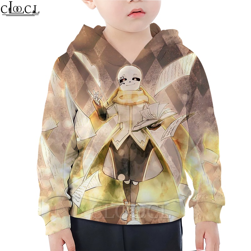 Áo Hoodie In Hình Game Undertale Sans 3D Cá Tính Cho Bé
