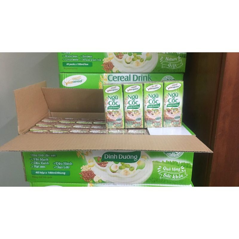 thùng sữa ngũ cốc dinh dưỡng 40 hộp