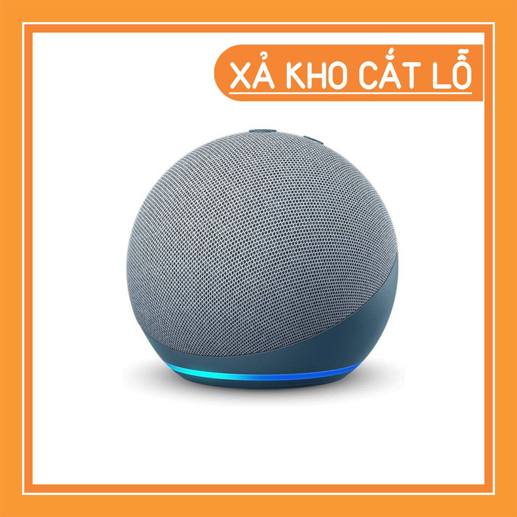 [Hàng Mỹ] [Amazon Echo (gen 4)] loa thông minh cao cấp mới nhất, tích hợp trung tâm điều khiển nhà thông minh