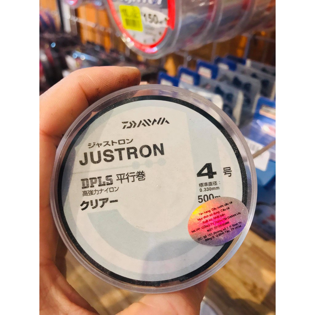 Dây daiwa justron dây cước cuộn câu cá