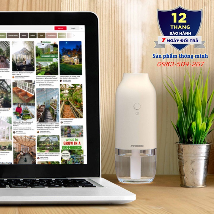 Máy phun sương tích điện để bàn mini Xiaomi Smart Frog KW-JSQ05/KW-JSQ07/KW-JSQ09/KW-JSQ11/KW-JSQ14/KW-JSQ15 - 2000mAh