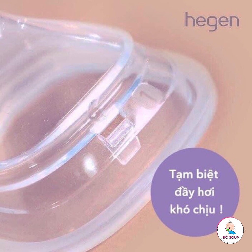 Núm ti bình sữa Hegen cho bé cam kết hàng chính hãng