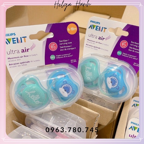 Ti giả/ ty giả Avent Ultra Air, Philips Avent