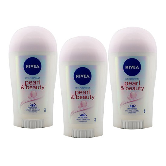 Lăn khử mùi dạng sáp Nivea Pearl & Beauty (chuẩn Đức)