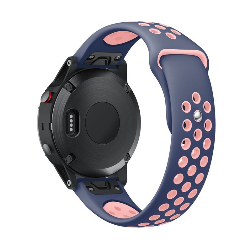Quick Release Band Strap for Garmin Watch Fenix 5 Plus forerunner 935 GPS Fashion Sports Double Color Silicone Wristband
