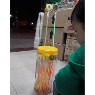Kẹo mút Thái Lan các vị hoa quả phát sáng