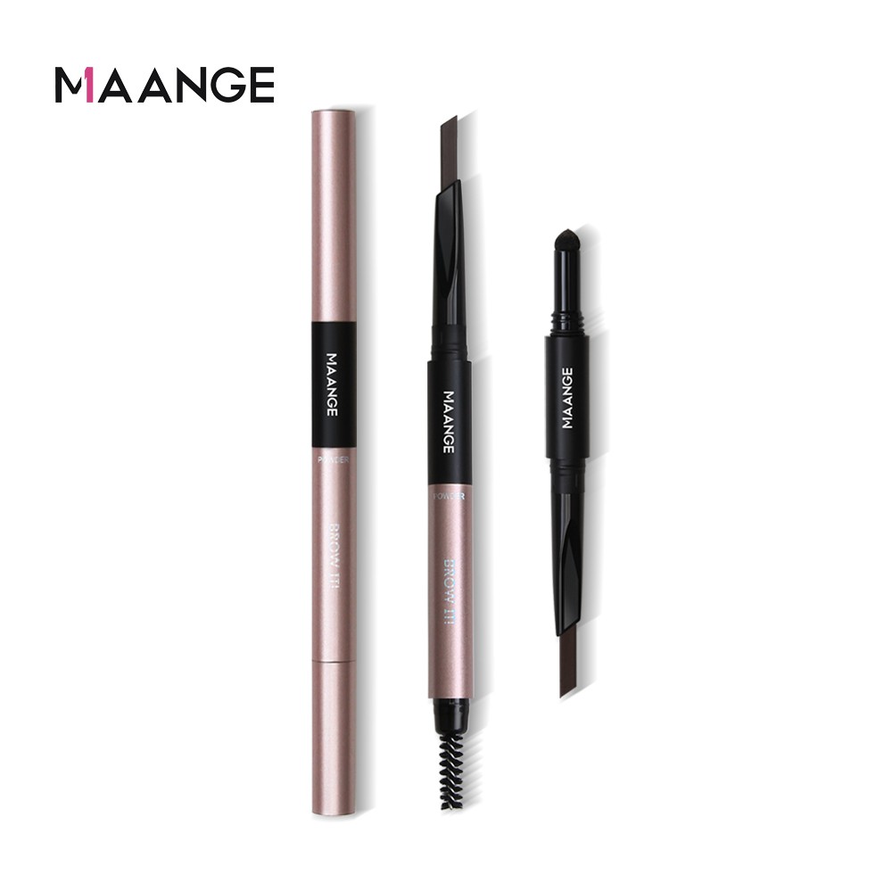 Bút Kẻ Lông Mày MAANGE 3 Trong 1 Không Thấm Nước Tiện Dụng 30g