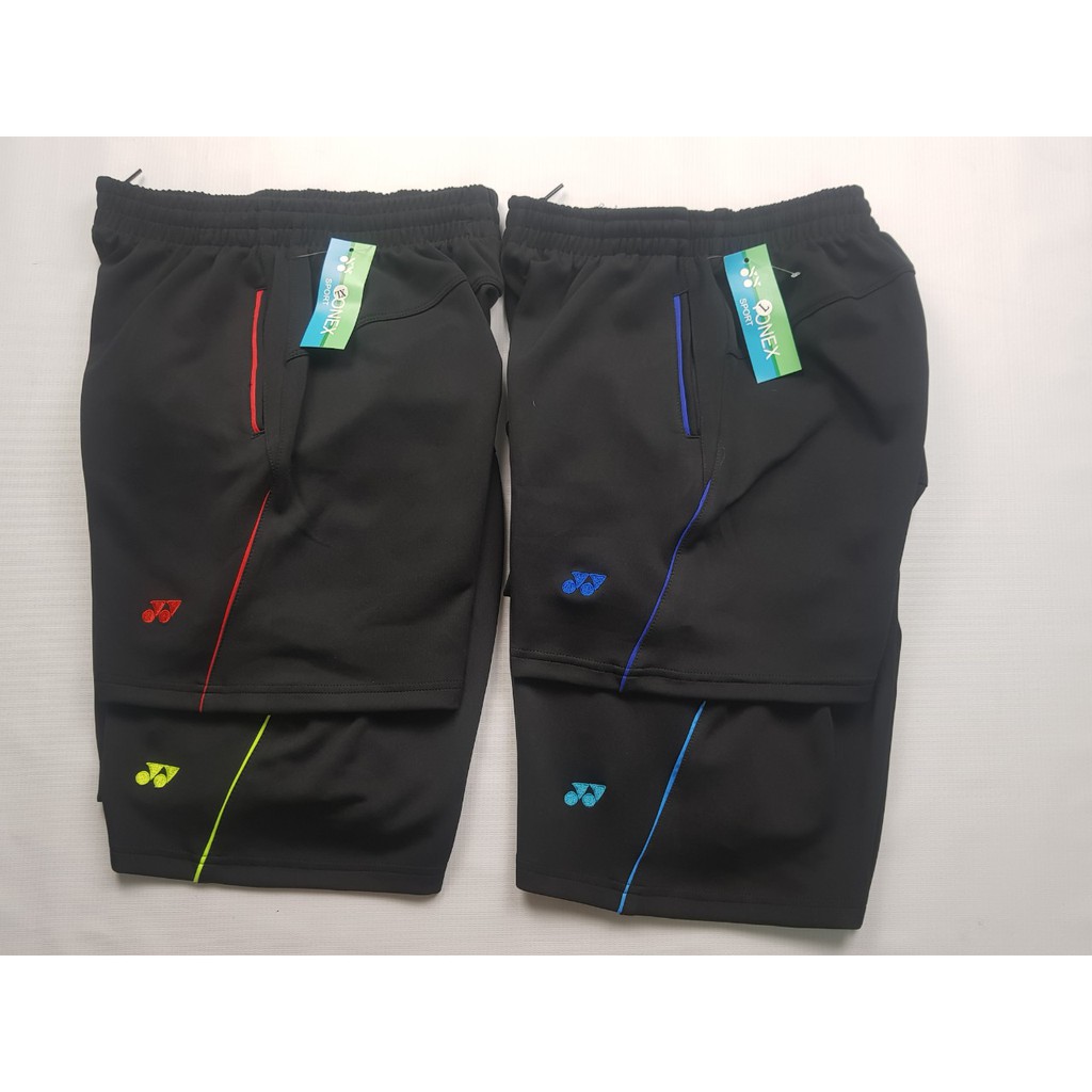 Quần Cầu Lông Yonex, Quần đùi thun 4 chiều thể thao nam nữ