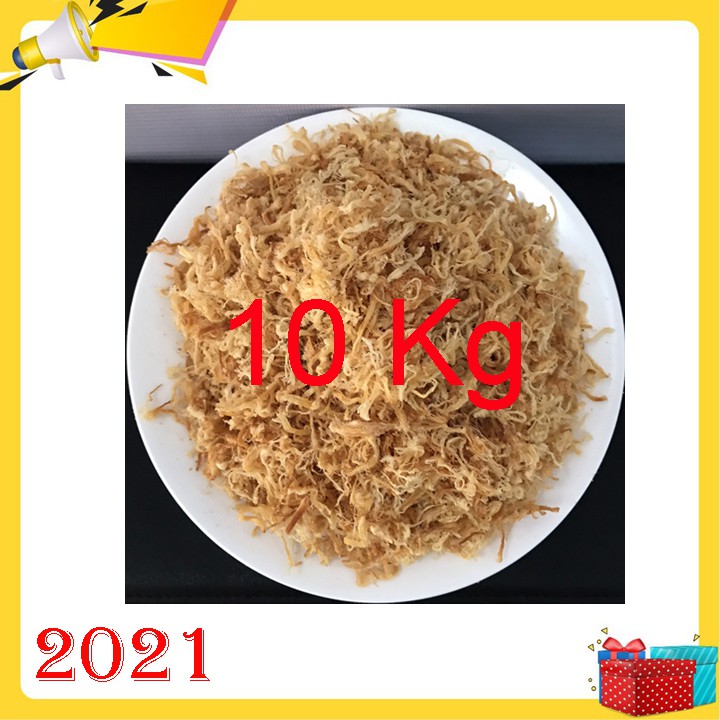 Sỉ 10 Kg chà bông gà - heo / ruốc cay gà heo các loại khô gà lá chanh / NTH 2021 các loại