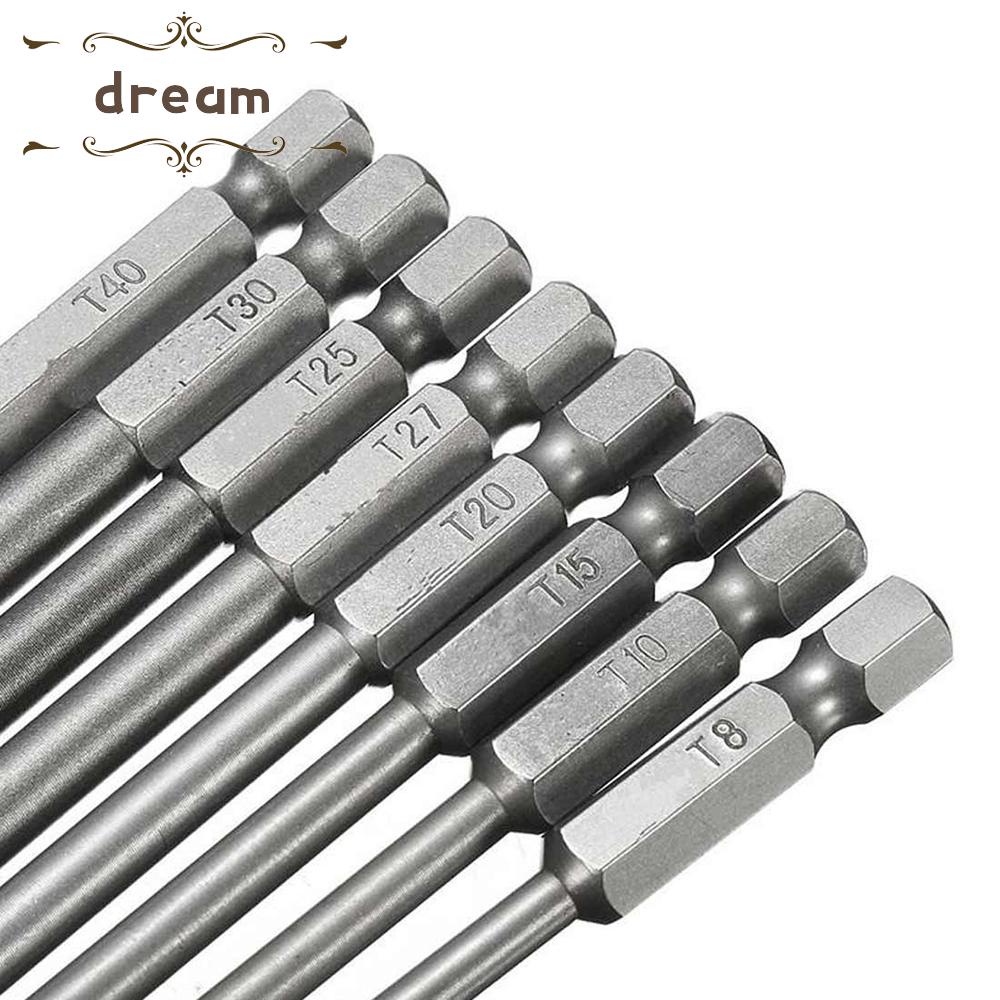 【DREAMLIFE】Screwdriver Bit T25 T27 T30 T40 T8 Hand Tool T20 Torx 150MM Extra Long