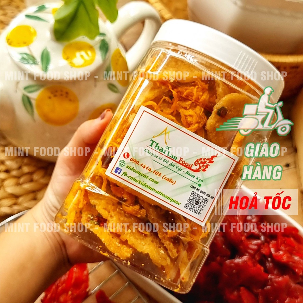 Cơm Cháy Lắc Khô Gà Hộp 500gr
