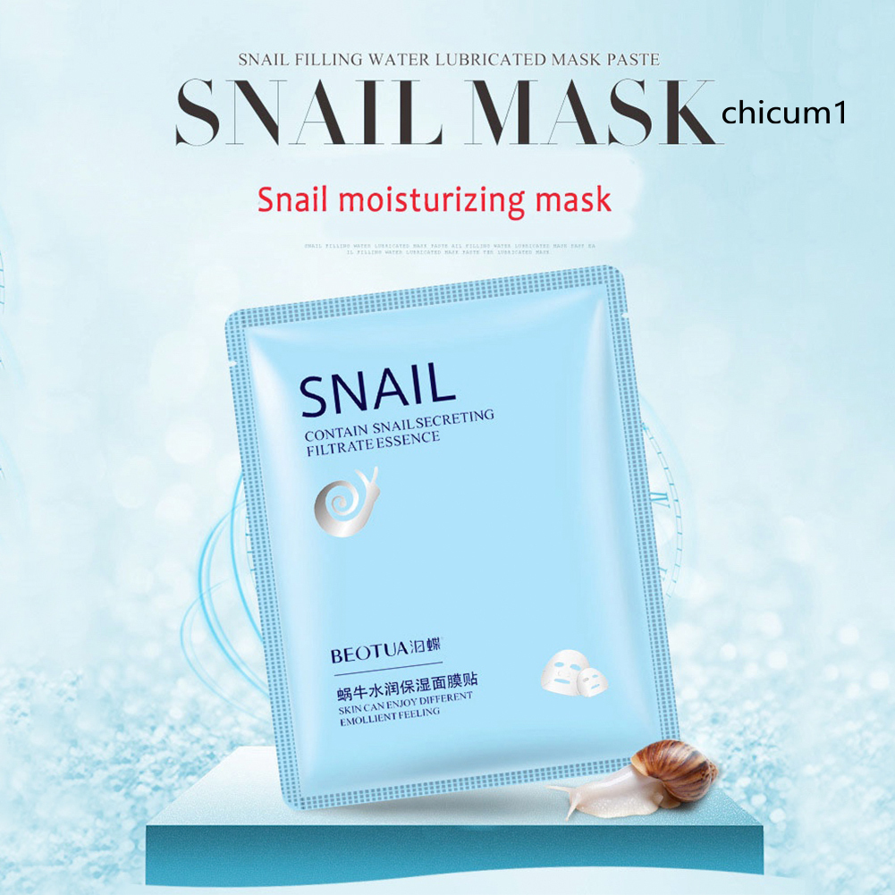 [Hàng mới về] Mặt nạ chiết xuất ốc sên tự nhiên kiềm dầu cấp ẩm và chăm sóc da