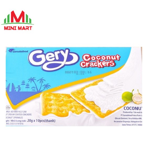 BÁNH GERY DỪA 20G x 10