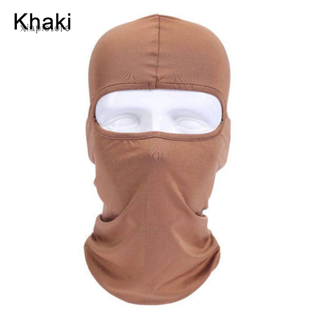 Khăn trùm đầu Balaclava che cả mặt và cổ chống bụi khi đi xe máy