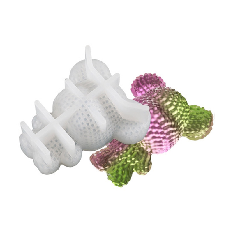 Khuôn Silicone Làm Đồ Trang Sức Hình Gấu Đáng Yêu DIY