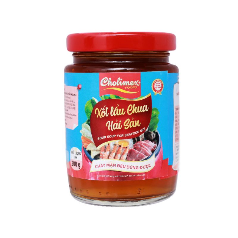 Xốt lẩu chua hải sản Cholimex 200g | BigBuy360 - bigbuy360.vn