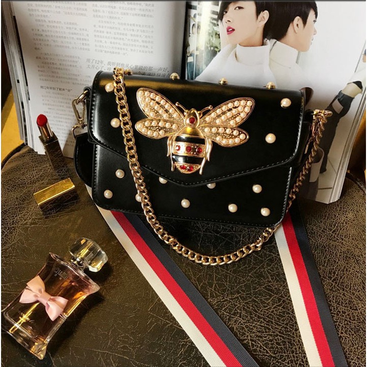 Túi xách đính hạt châu cao cấp