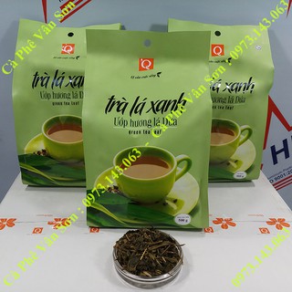 03 bịch trà sâm dứa trần quang 500g - green tea leaf