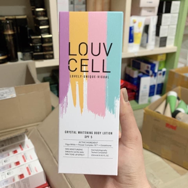 Kem dưỡng trắng Body LOUV CELL