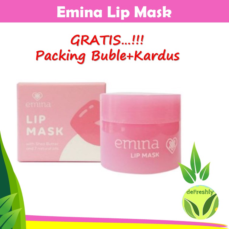 (hàng Mới Về) Mặt Nạ Ngủ Bơ Hạt Mỡ Tự Nhiên 7 Kích Thước 9g Emina | BigBuy360 - bigbuy360.vn